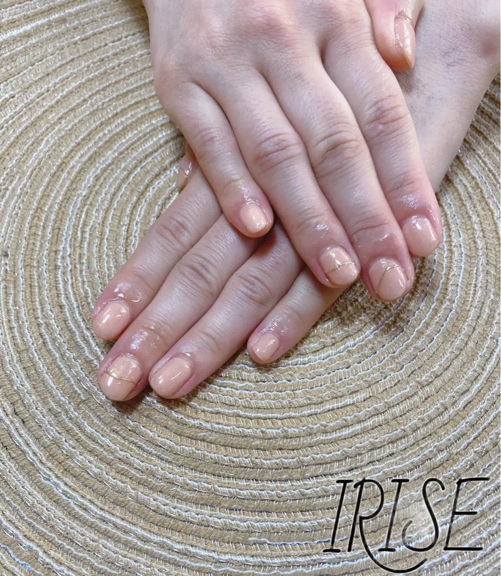ネイル シンプルネイル salon de iriseのマツエク・マツパデザイン