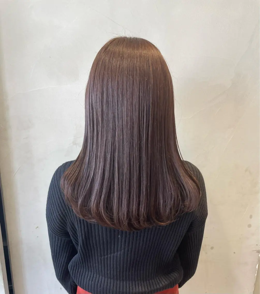ロング カラー パーマ ヘアアレンジ 縮毛矯正 ヘッドスパ ヘアセット 艶髪/レイヤーカット 🐣misakiのヘアスタイル