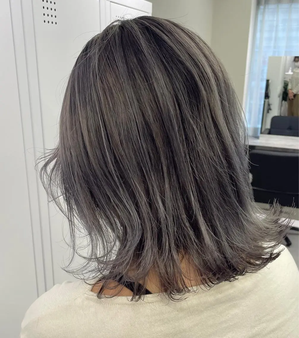 ミディアム カラー ヘアカラー piLLon/ RYUKAのヘアスタイル
