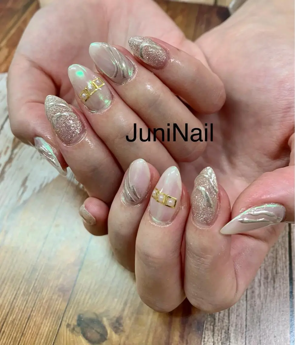 ネイル ハンドネイル JuniNail 주니네일🇰🇷suのネイルデザイン