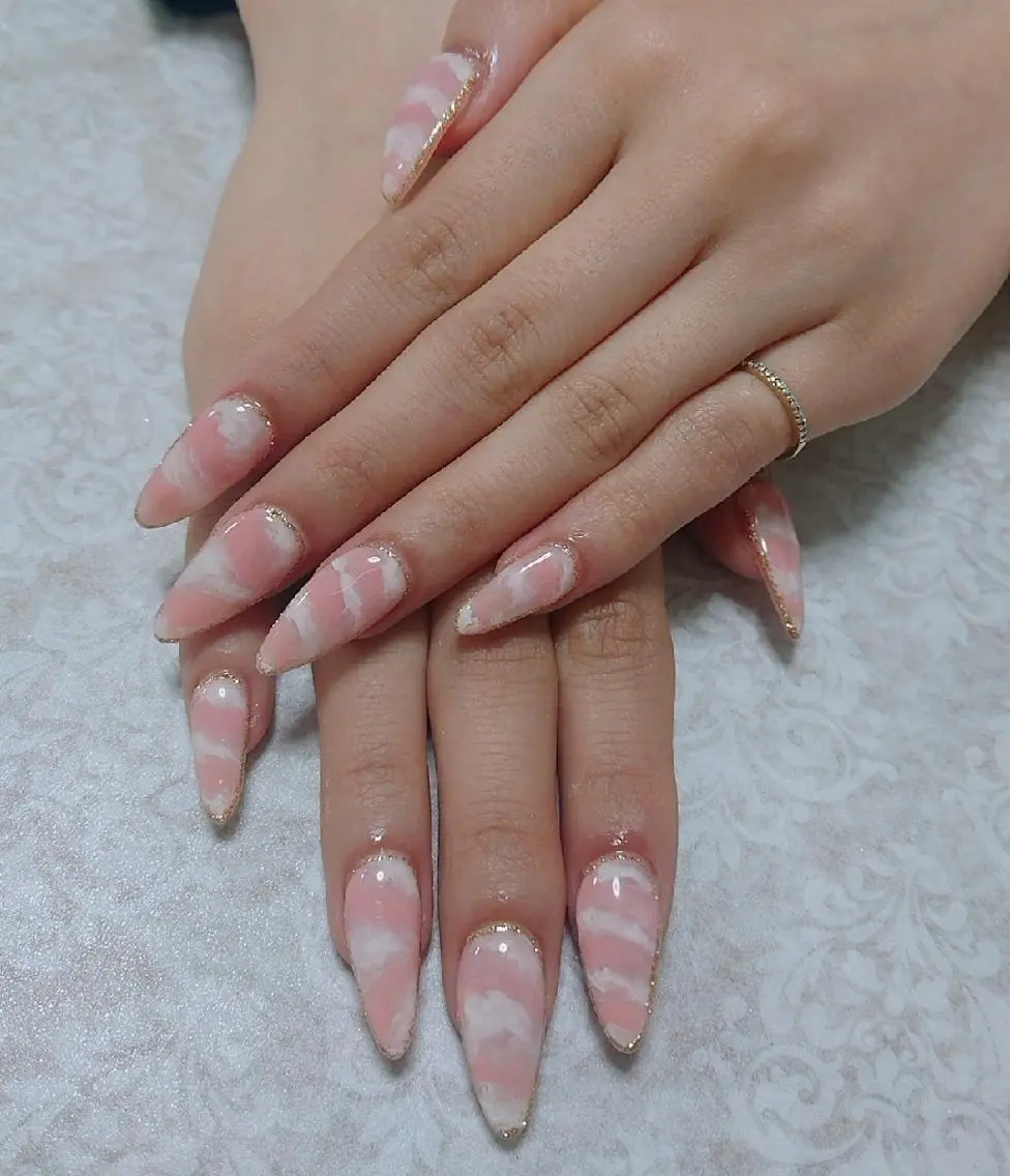 ネイル 大理石ネイル(マーブル) JEWEL nailのネイルデザイン