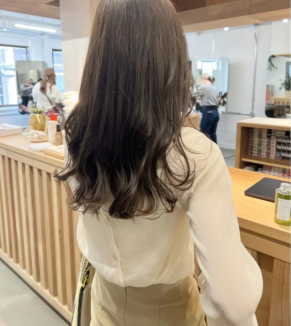 ミディアム カラー ヘアカラー トリートメント 坂本 圭太朗のヘアスタイル
