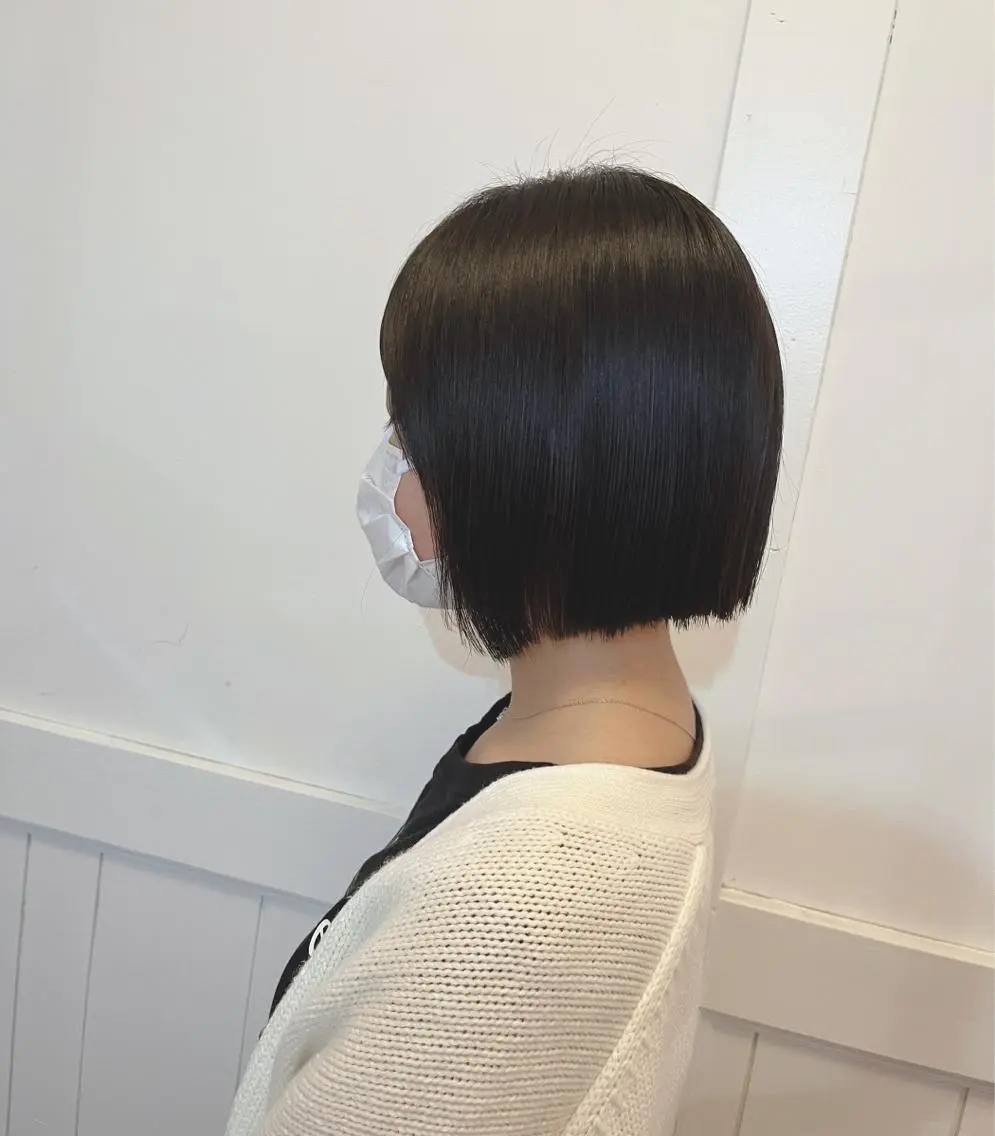 ショート ボブ 狩野 くるみのヘアスタイル