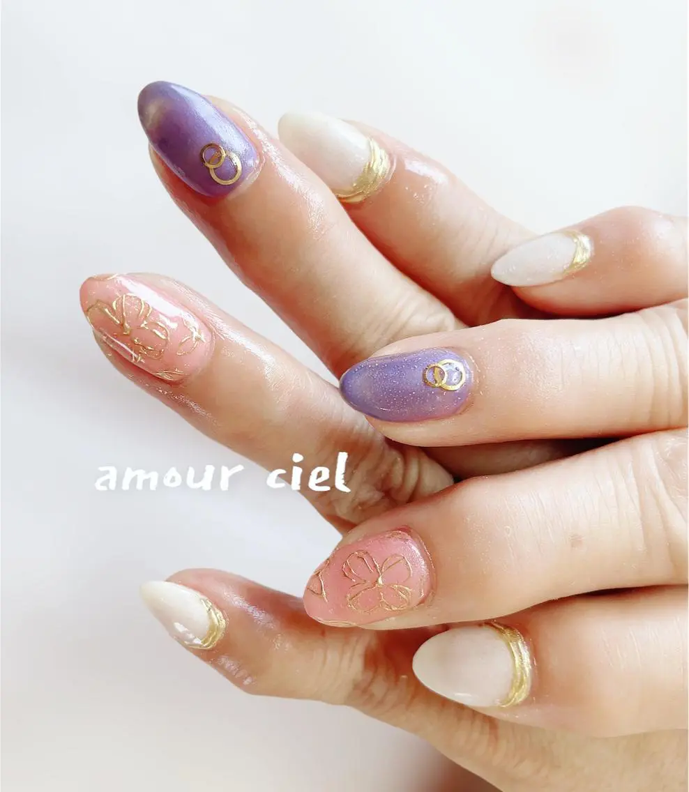 ネイル amour ciel あゆみ…☺︎のネイルデザイン