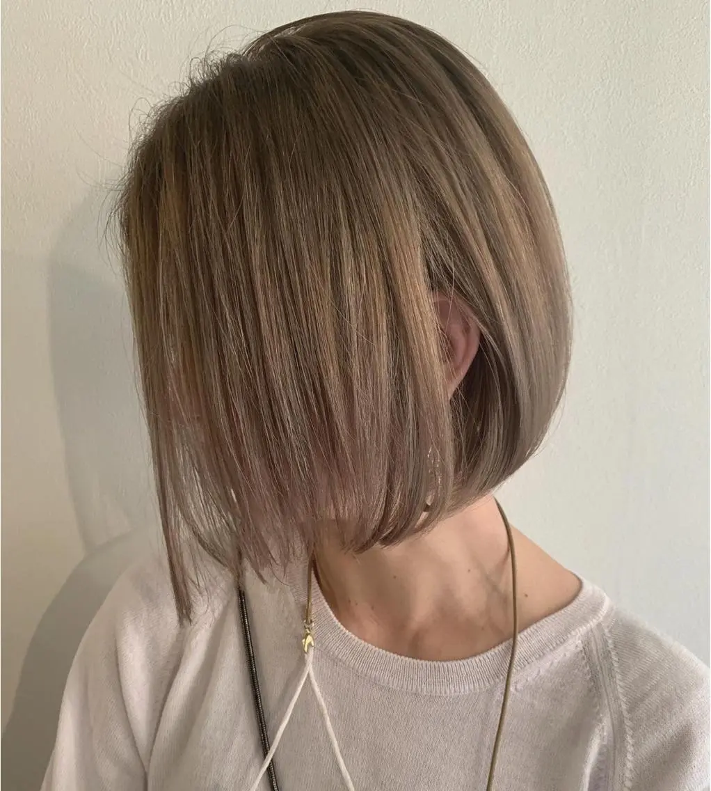 ショート カラー カット ヘアカラー ノサカ ミワコのヘアスタイル