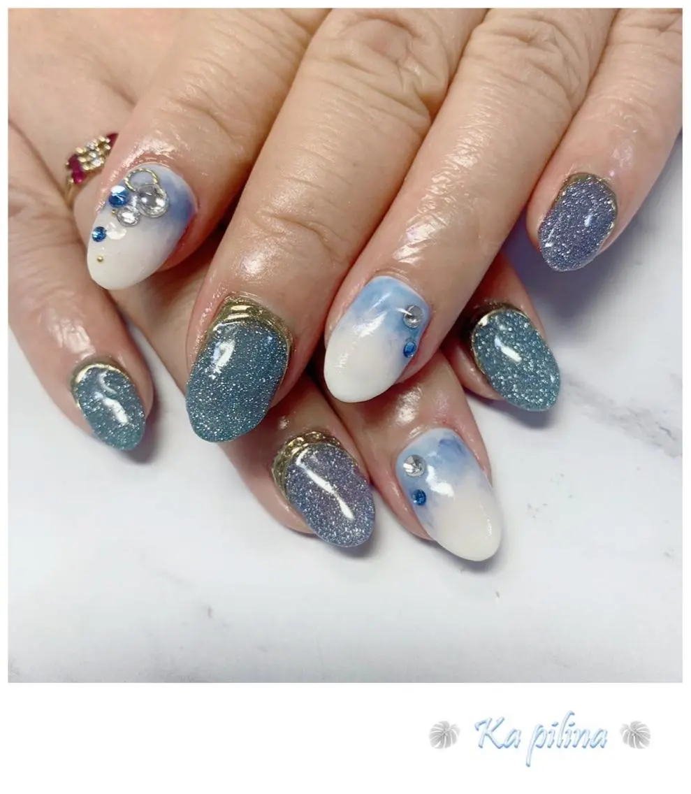 ネイル フラッシュネイル Nail salon Ka pilinaのネイルデザイン