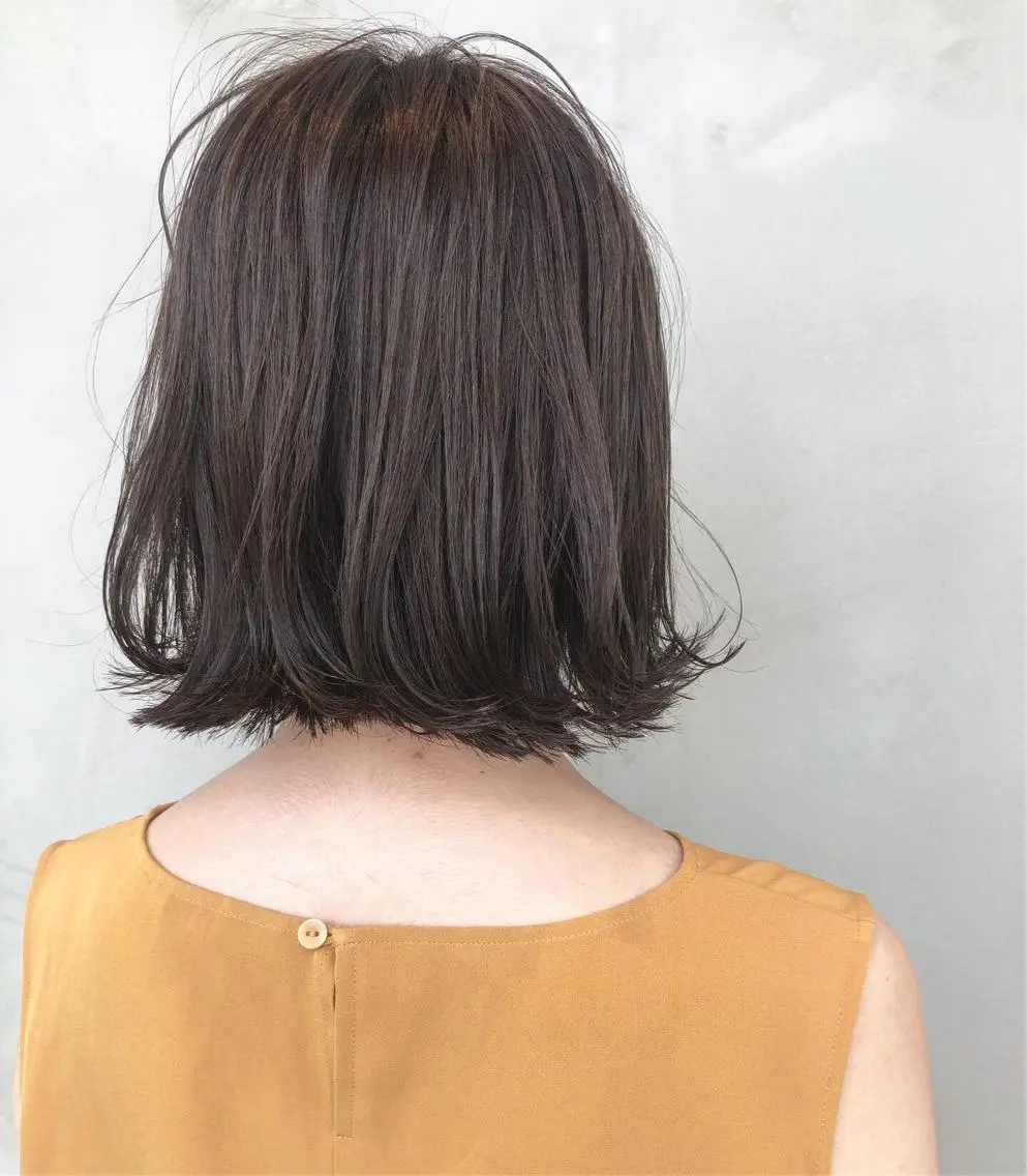 ミディアム カラー カット ヘアカラー トリートメント ryota .のヘアスタイル