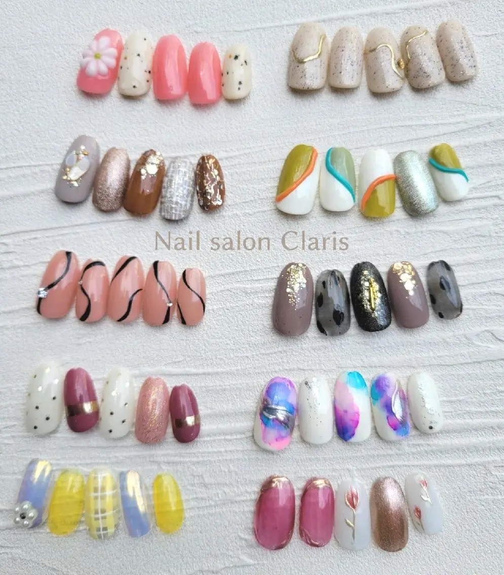 ネイル Nailsalon Clarisのネイルデザイン