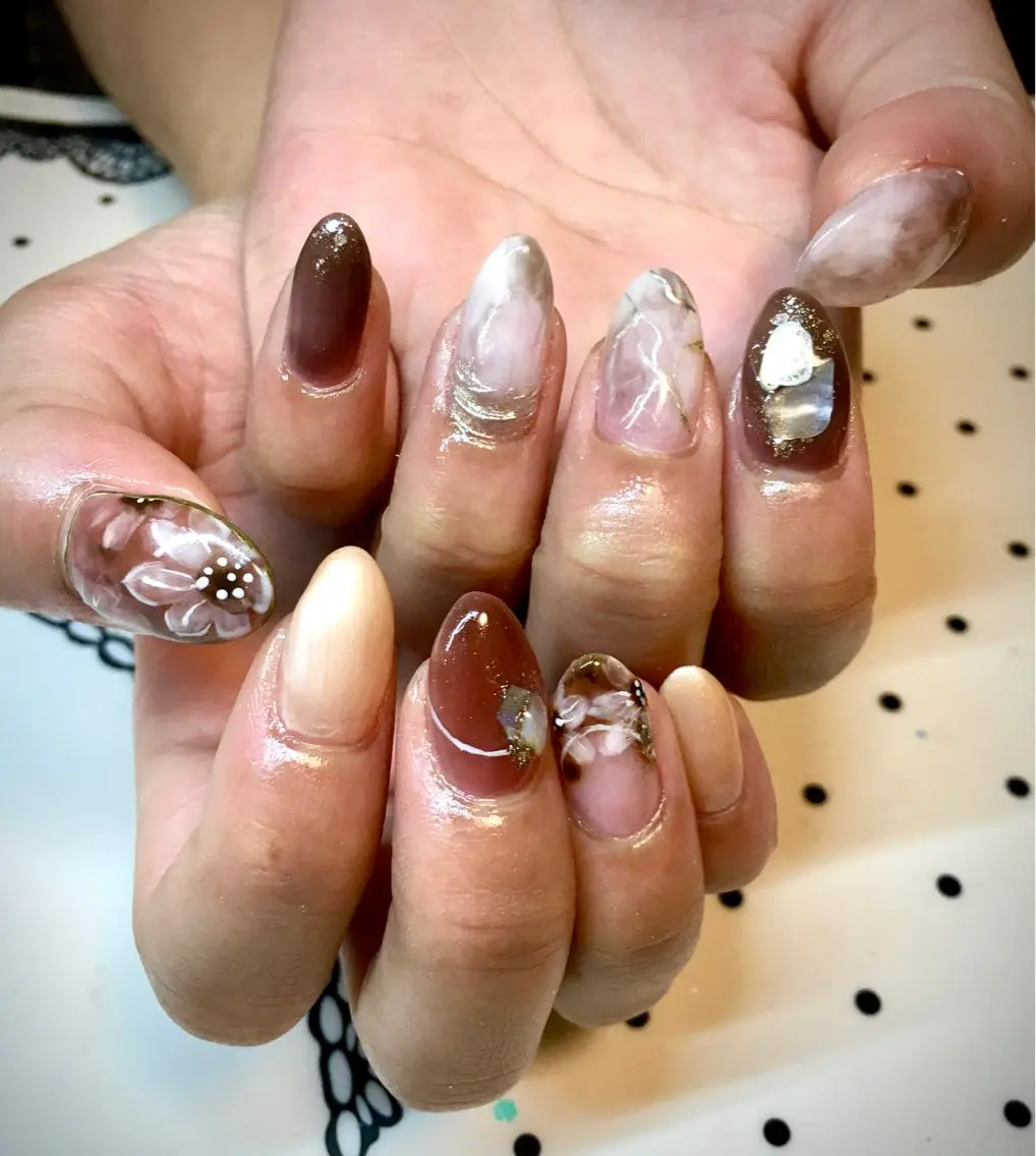 ネイル ハンドネイル nailist cocoのネイルデザイン