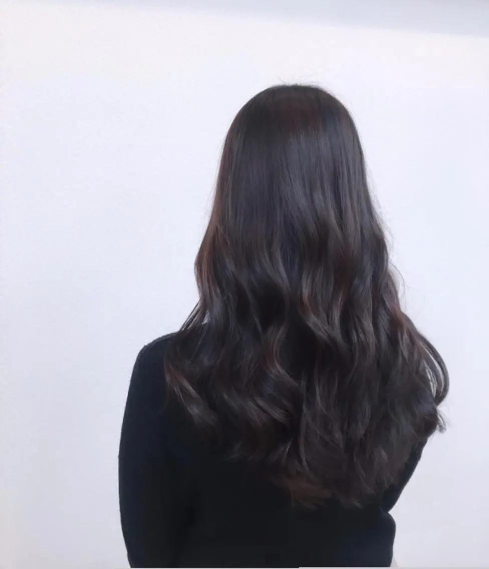 ロング もりたみかこ 美容師お休み中のヘアスタイル