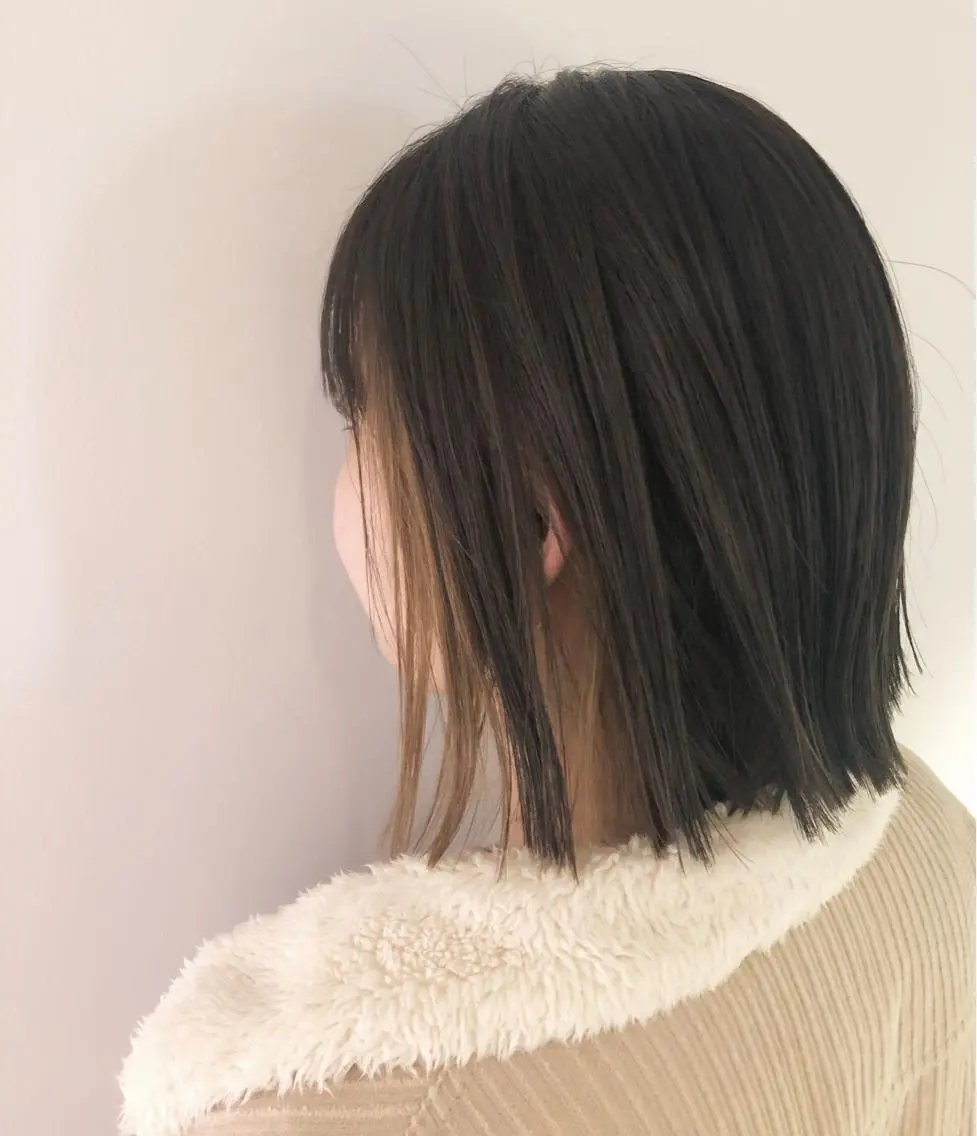 ミディアム カラー インナーカラー カット トリートメント 🍊新宿南口🍊 ERINAのヘアスタイル