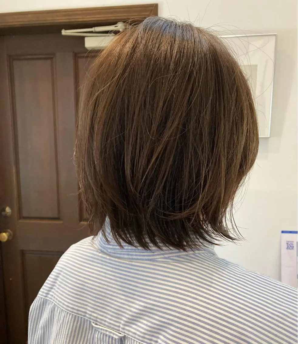 ショート カット ヘアカラー 金子 歩実のヘアスタイル