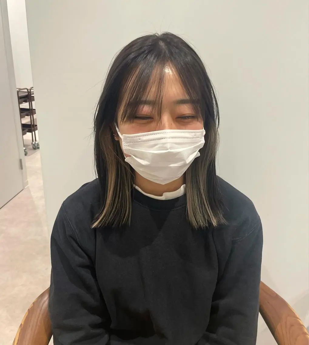 ミディアム minatsu 東京の技術を京都でのヘアスタイル