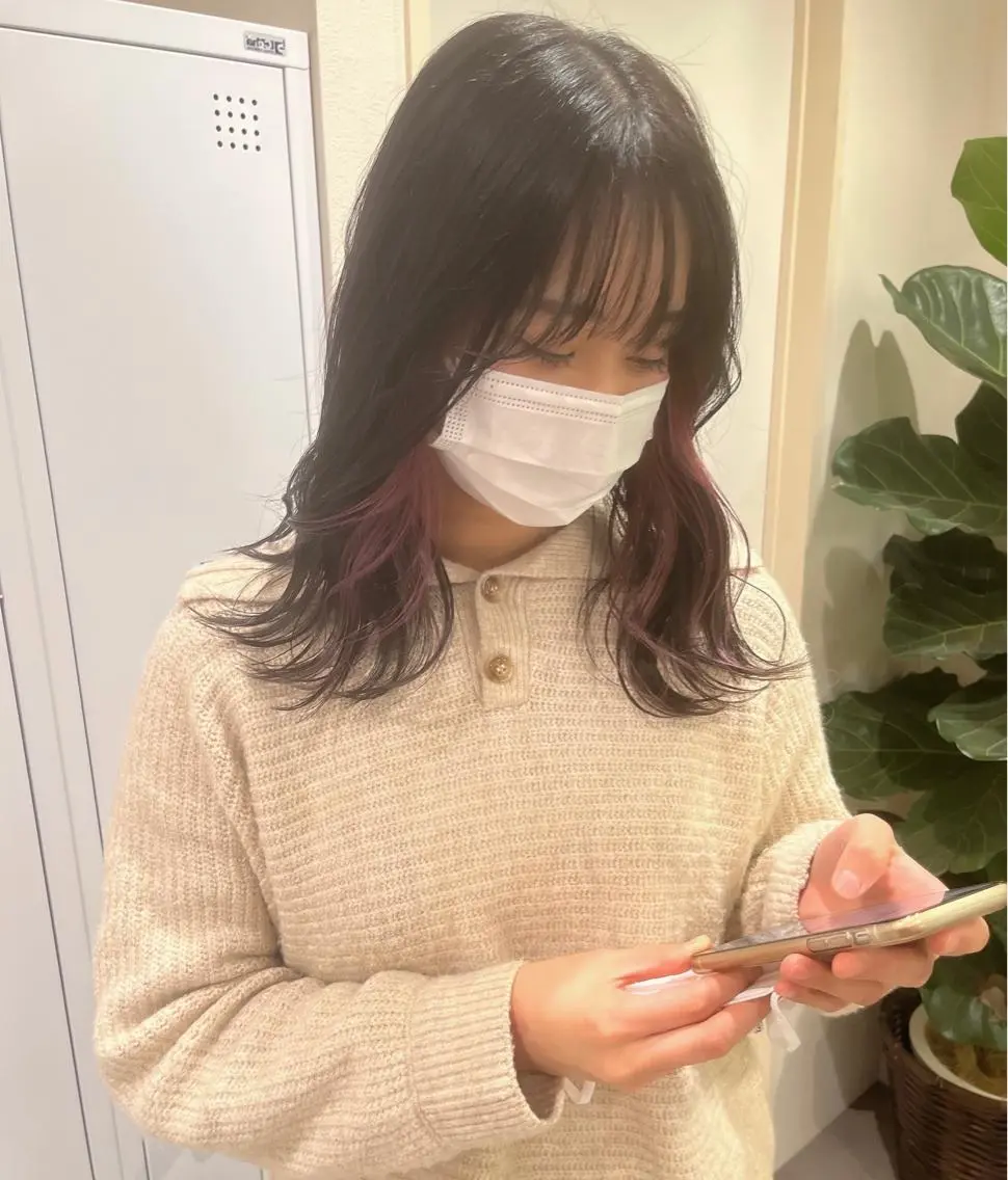 カラー 河原 楓樹のヘアスタイル