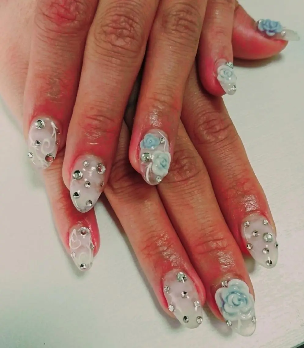 ネイル アートネイル ブライダルネイル Lilith Nailのネイルデザイン