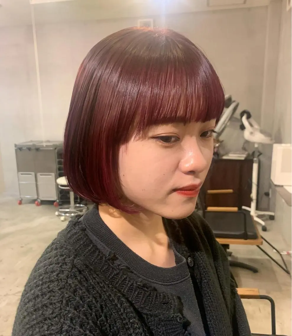 ショート カラー トリートメント mir MIYUのヘアスタイル