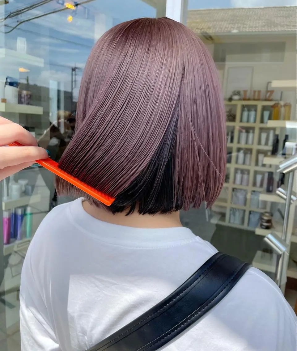 ミディアム カラー mir MIYUのヘアスタイル