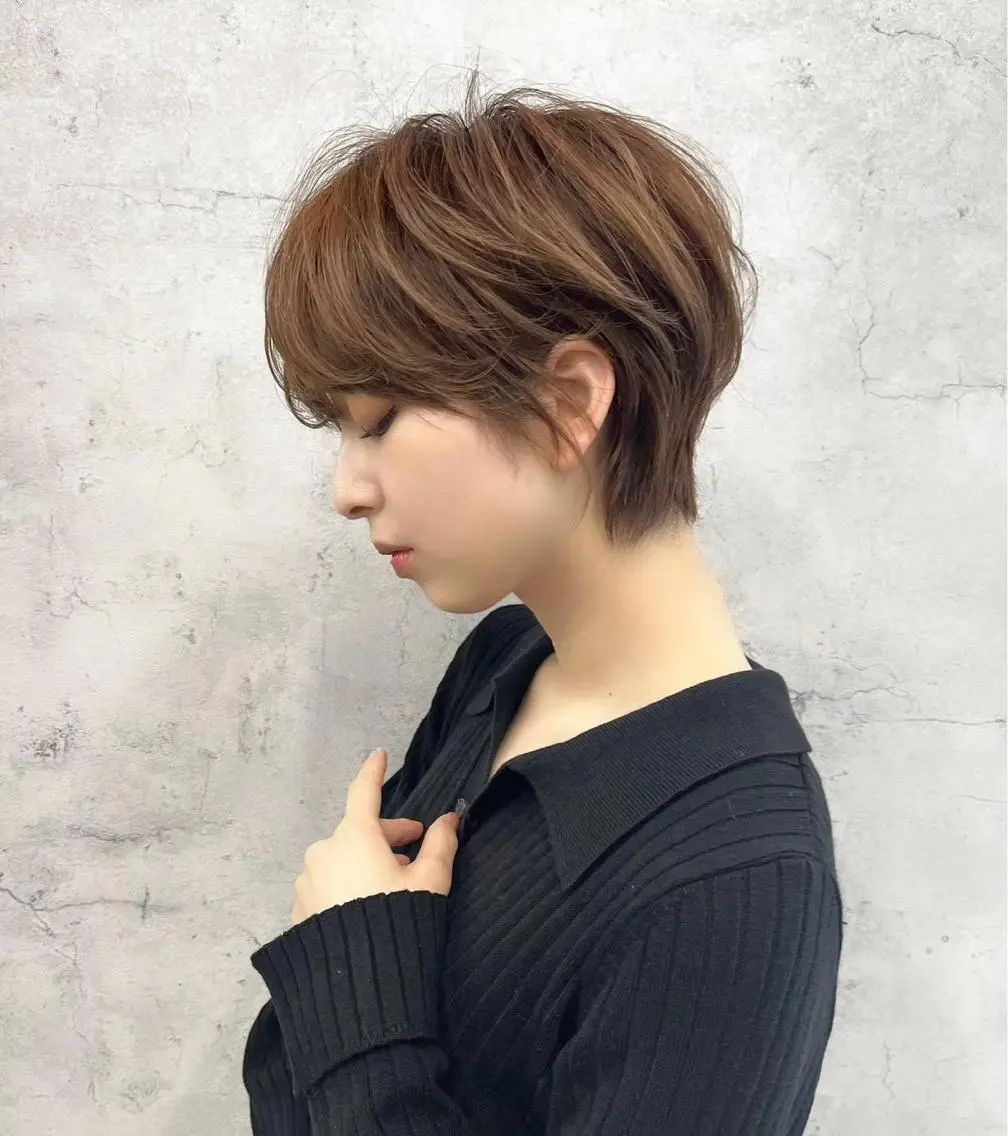 ショート 銀座/レイヤー 🌷nonoka🌷のヘアスタイル