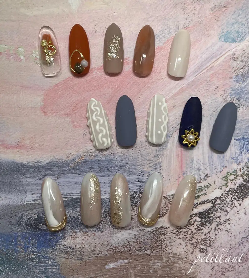 ネイル nail salon petillantのネイルデザイン