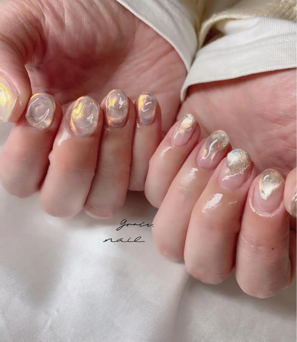 ネイル ハンドネイル ☆*。Grace Nail。*☆のネイルデザイン
