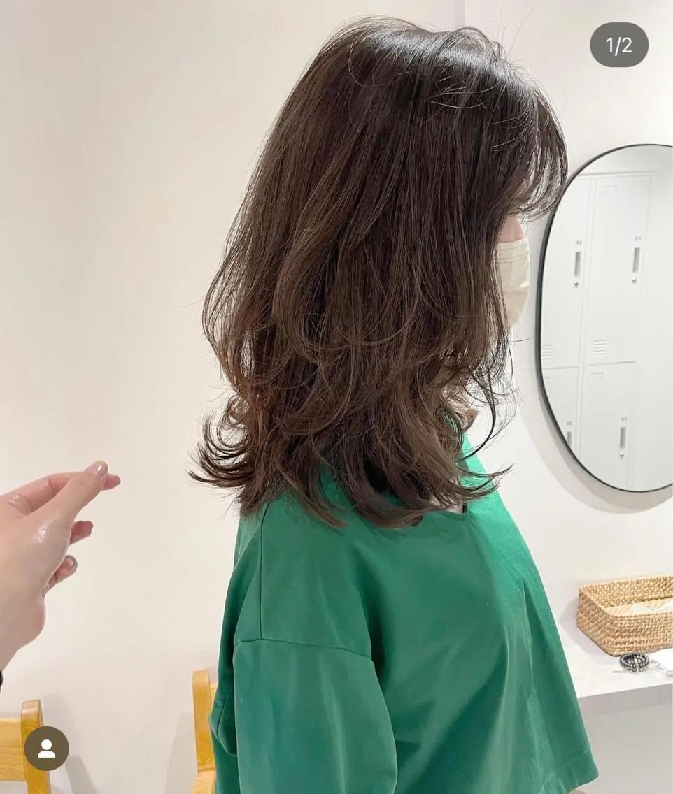 ロング 箱崎 凪沙のヘアスタイル