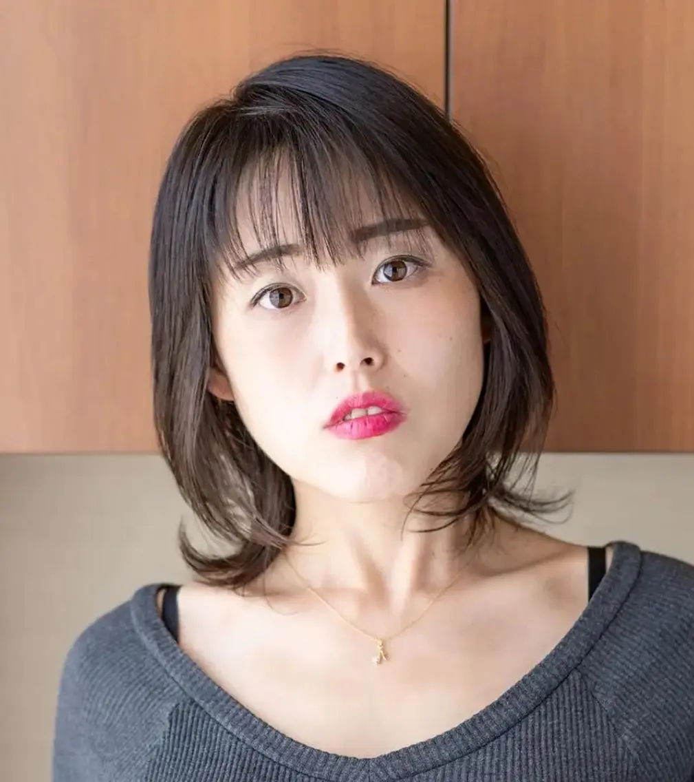 ミディアム カラー 松尾 泰伸のヘアスタイル