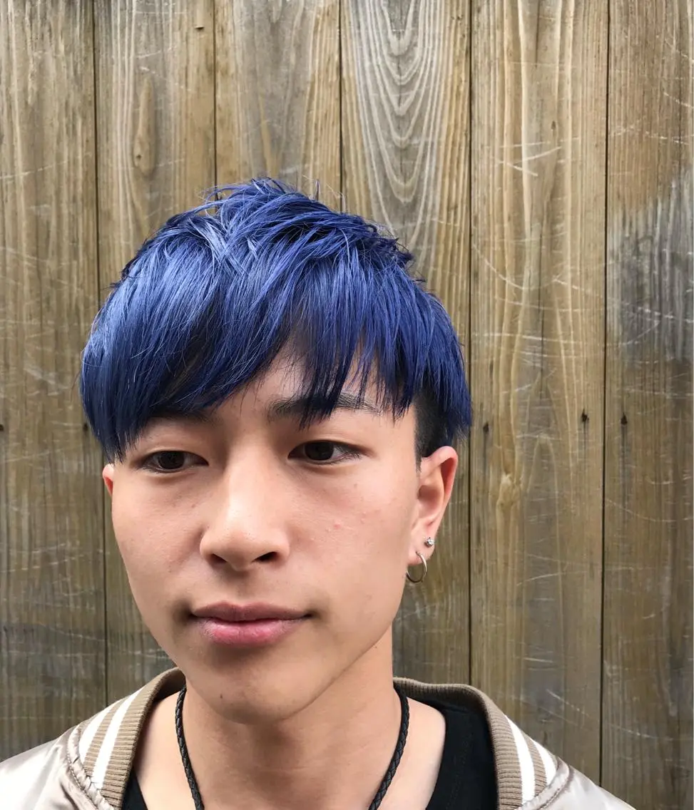 ショート カラー メンズ 山下 亮輔のヘアスタイル