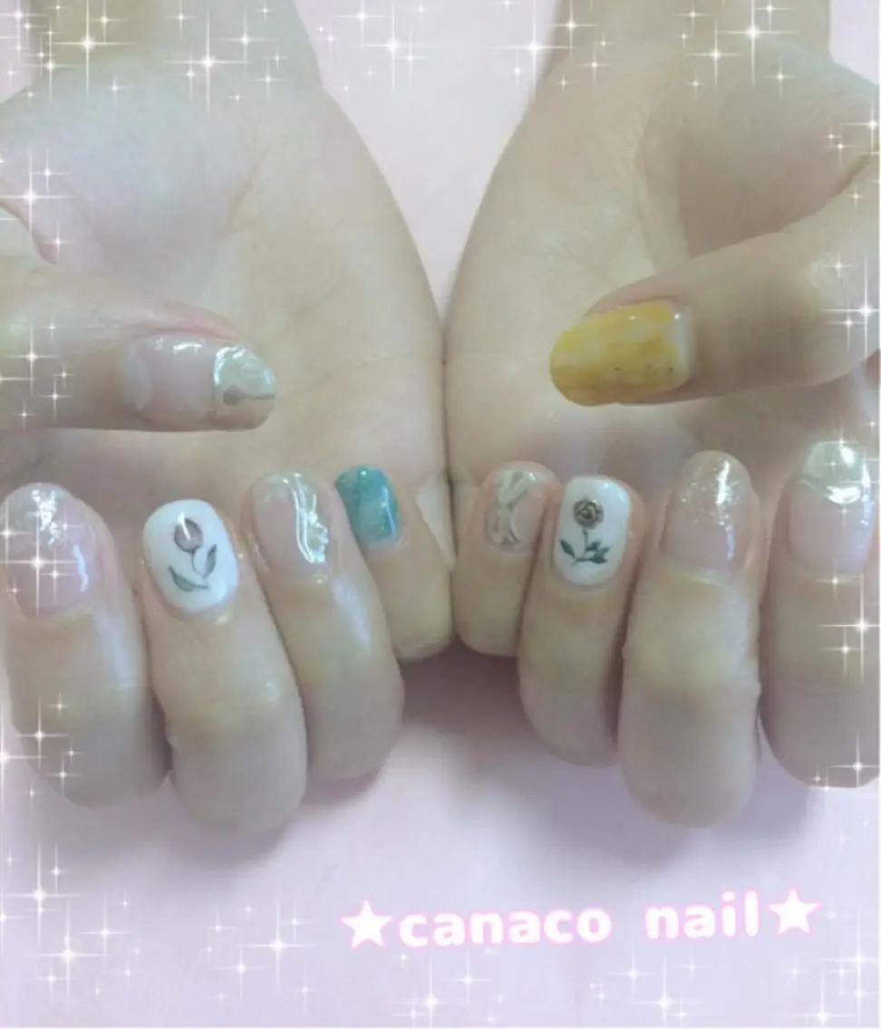 ネイル アートネイル ハンドネイル ハンドケア ベテランネイル cnc nailのネイルデザイン