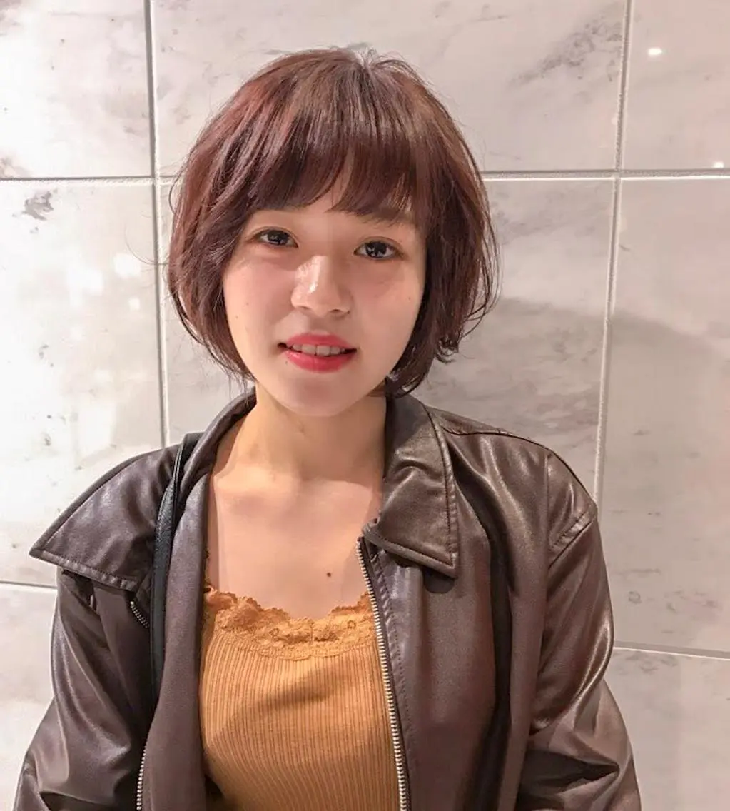 ショート カラー 立石 タテイシのヘアスタイル