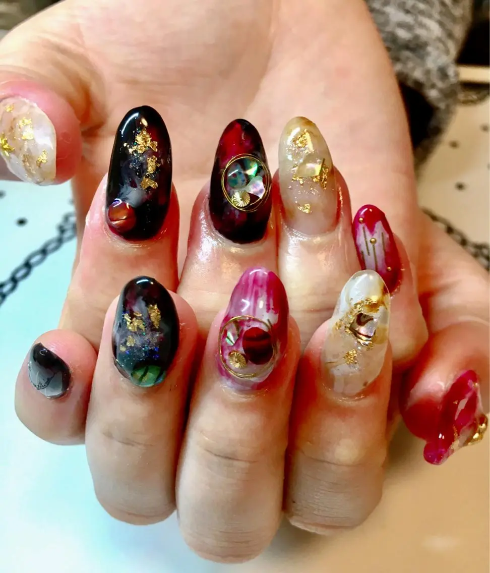 ネイル ジェルネイル スカルプネイル nailist cocoのネイルデザイン