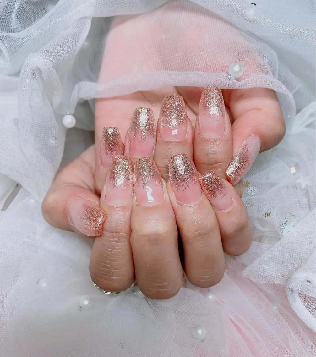 ネイル ラメ(グリッター) ラメグラデーション Nail Salon kihi大塚店のネイルデザイン