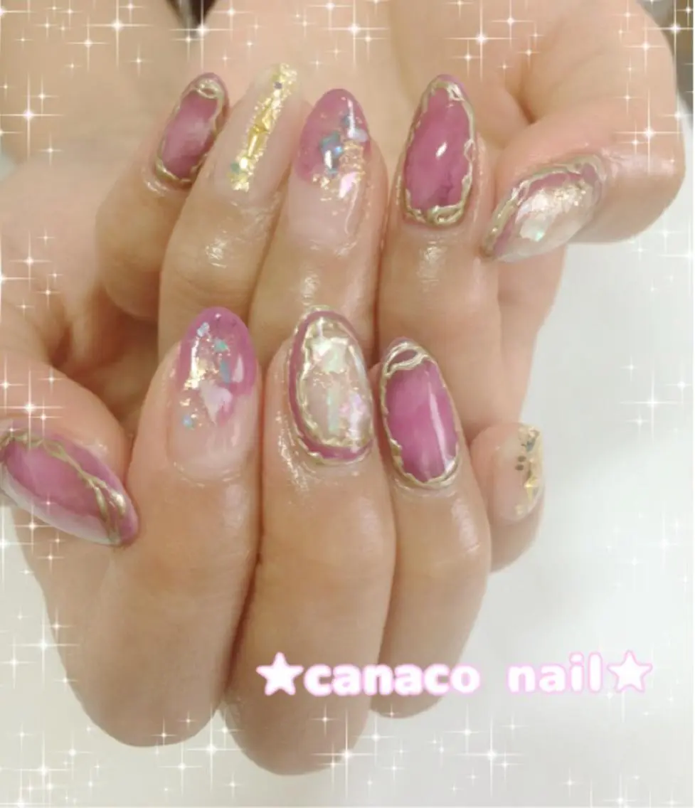 ネイル アートネイル ジェルネイル パラジェル ストーンネイル ハンドネイル ハンドケア ベテランネイル cnc nailのネイルデザイン