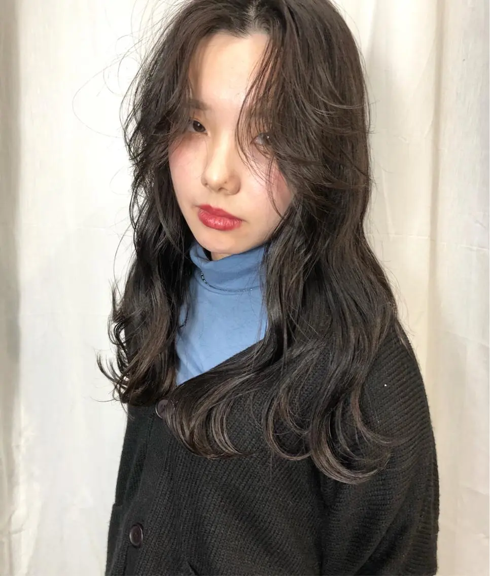 ロング 🫧🇰🇷韓国ヘア レイヤー🐺Yutaのヘアスタイル