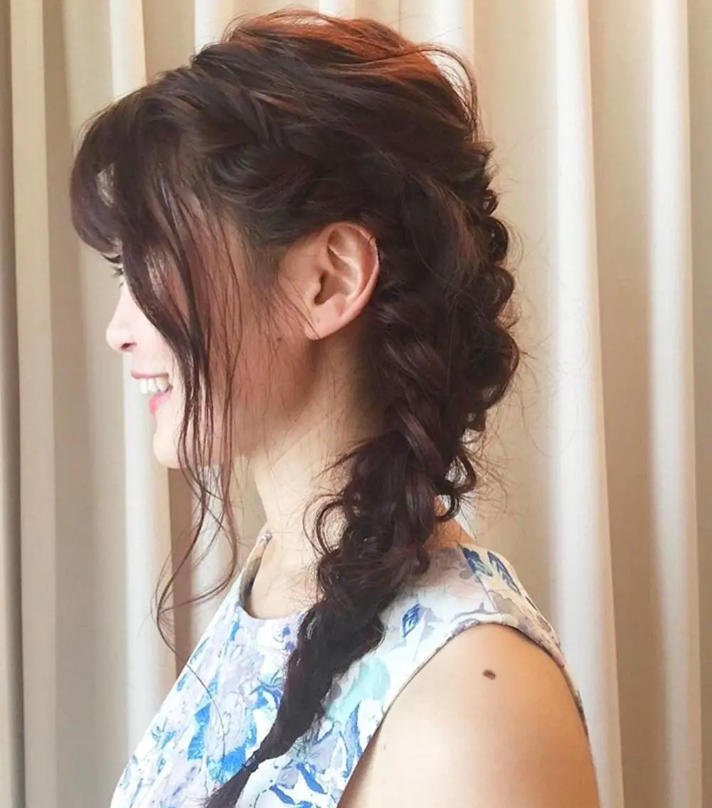 ヘアアレンジ ボブ 西宮北口/みなみのヘアスタイル