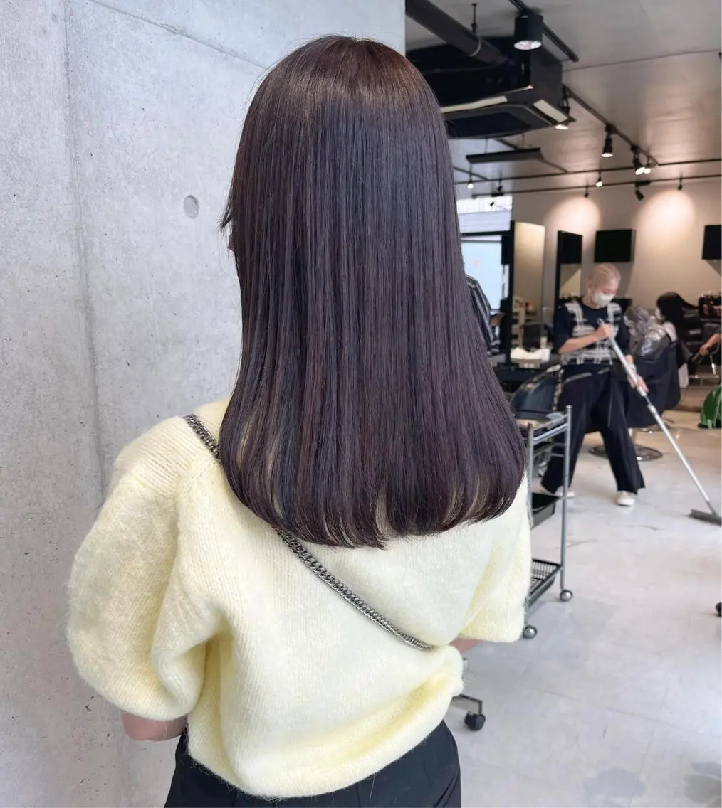 ロング カラー 透明感カラー✂︎ /縮毛矯正/YUKAのヘアスタイル