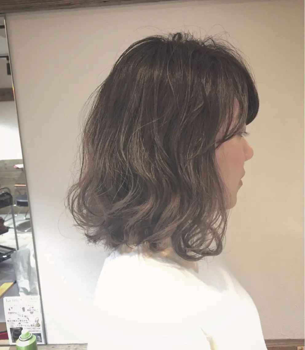 ショート カラー パーマ ハイトーン×髪質改善 KENTAのヘアスタイル