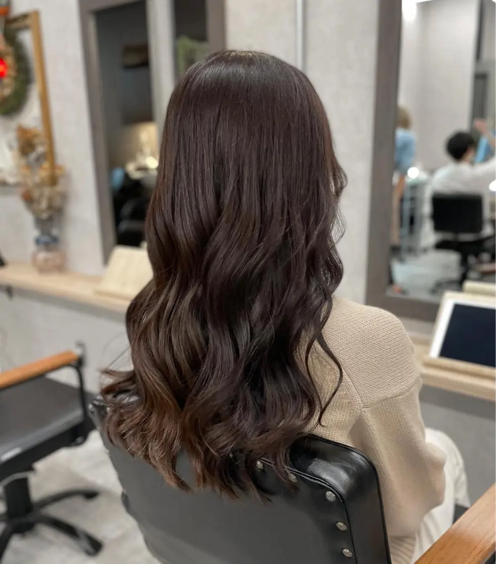 ロング カラー いなみね はるきのヘアスタイル