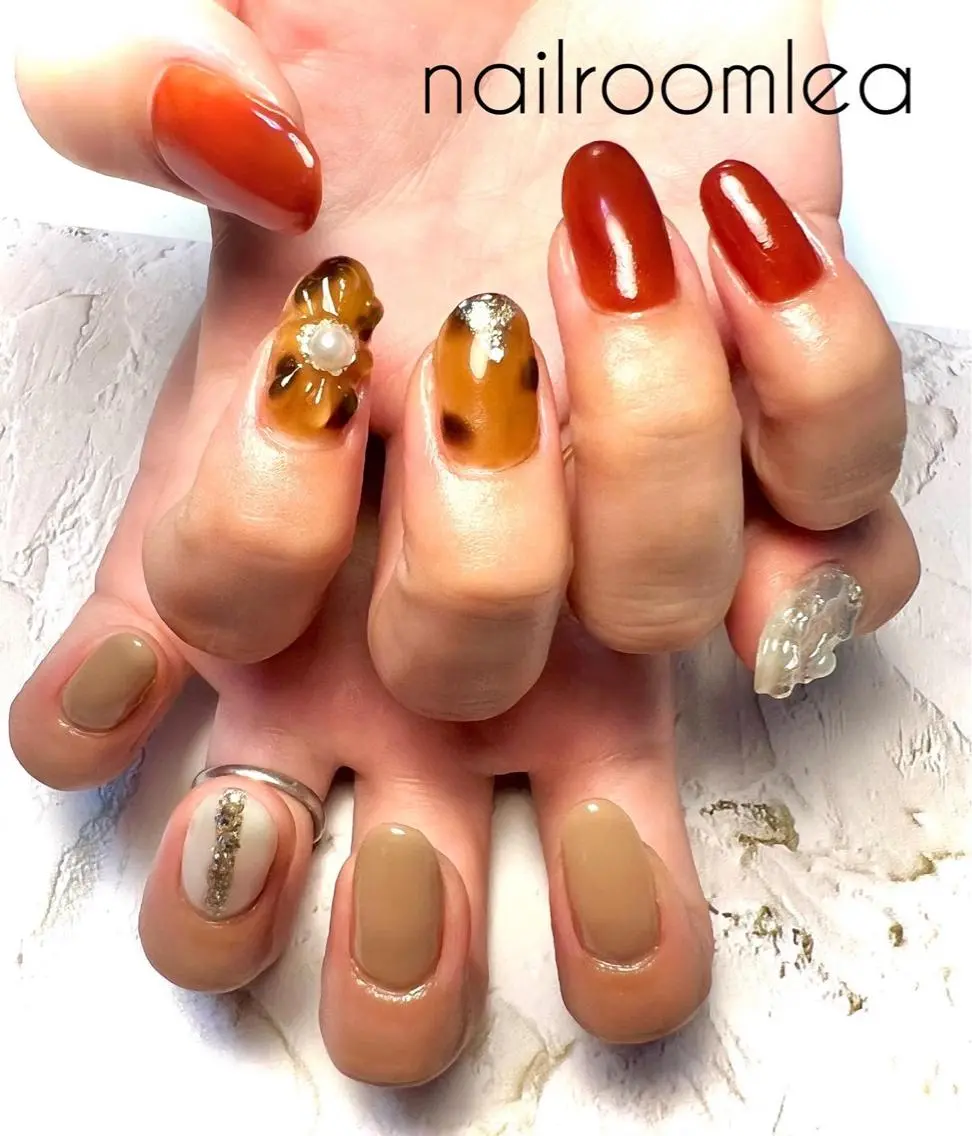 ネイル ハンドネイル ハンドケア nailroom leaのネイルデザイン