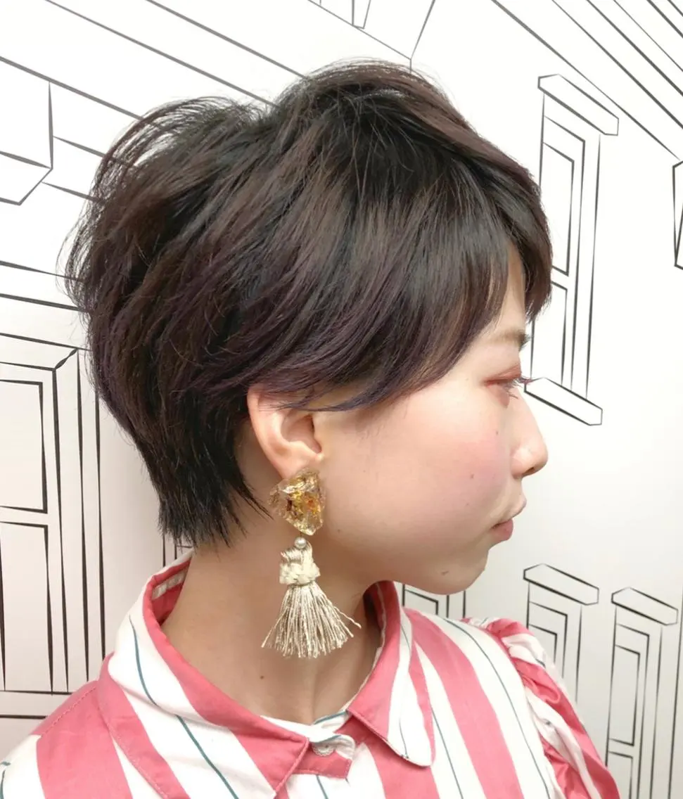ショート 坪井 彰吾のヘアスタイル