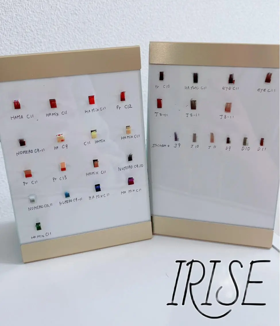 マツエク・マツパ salon de iriseのマツエク・マツパデザイン