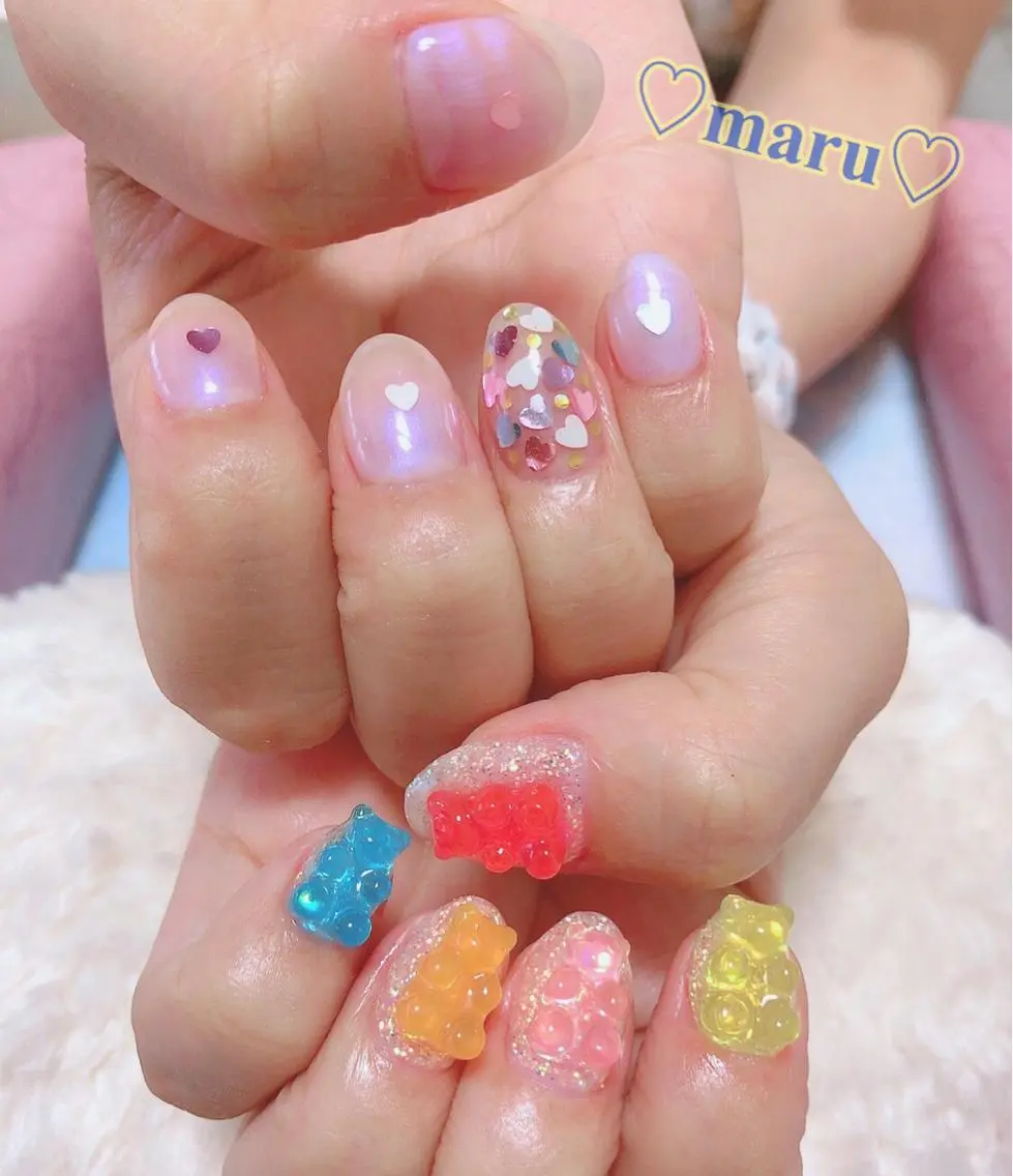 ネイル ハンドネイル フットネイル まるみ ♡のその他イメージ