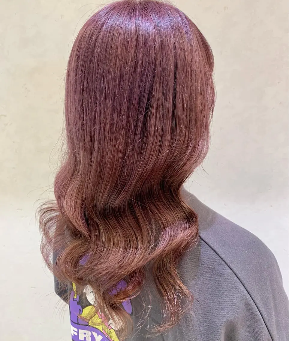ロング カラー ヘアアレンジ ヘアカラー ayumi🌈 インナーカラー🌈のヘアスタイル