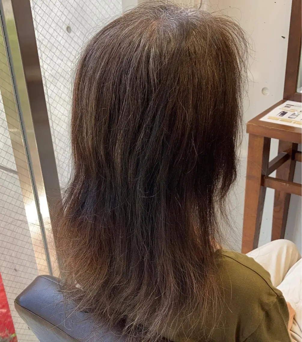 ショート 伸びても可愛いカラー 愛甲竜佑のヘアスタイル