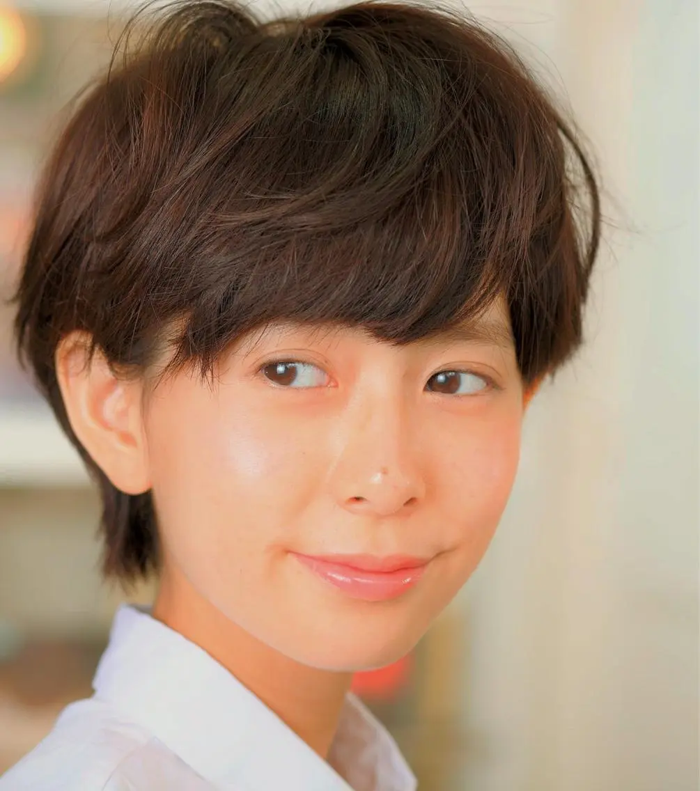 ショート 癖毛のモデルさん募集 /NORIのヘアスタイル