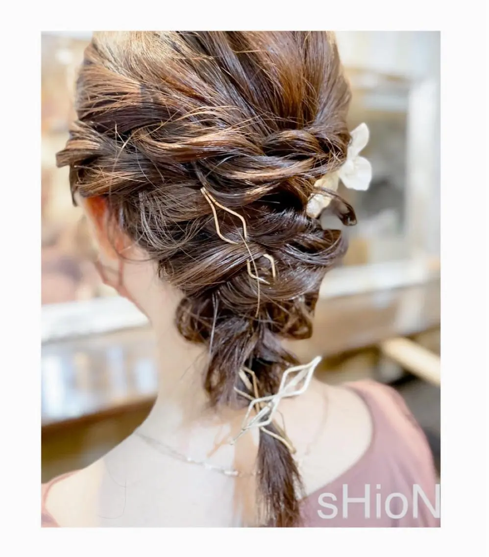 ヘアアレンジ sHioN髪質改善 美髪矯正／ヘア着付けのヘアスタイル