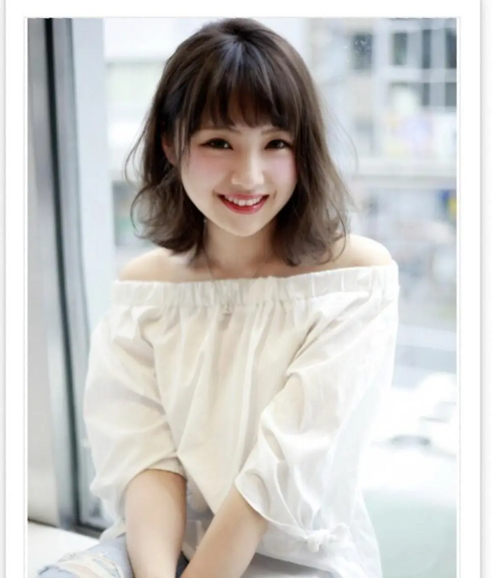 ミディアム 🇰🇷韓国風艶髪✨ 髪質改善 倉岡しおんのヘアスタイル