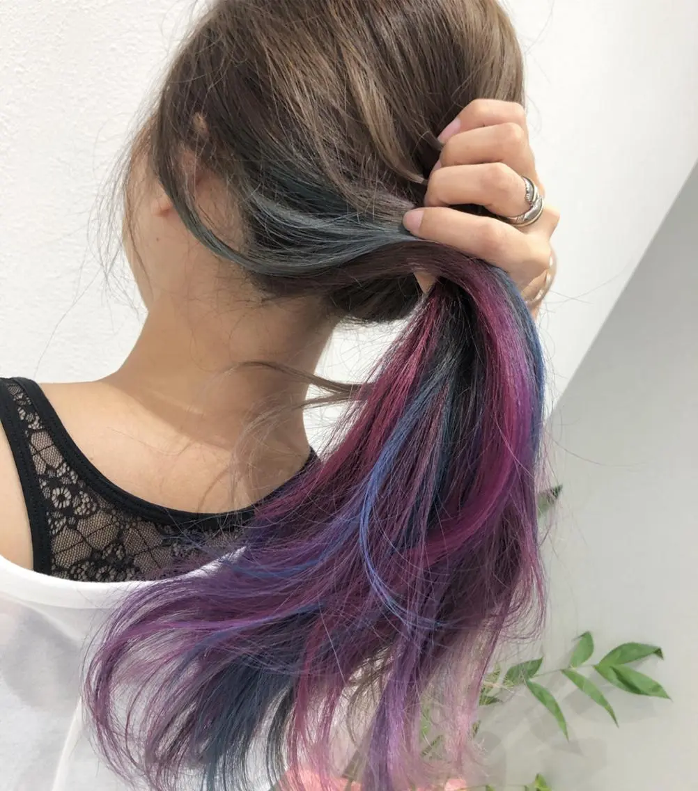 ロング 岸 保奈美のヘアスタイル