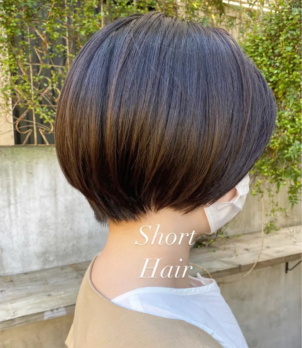 ショート カット トリートメント 小顔ショート✁ ⁂Yukari⁂のヘアスタイル