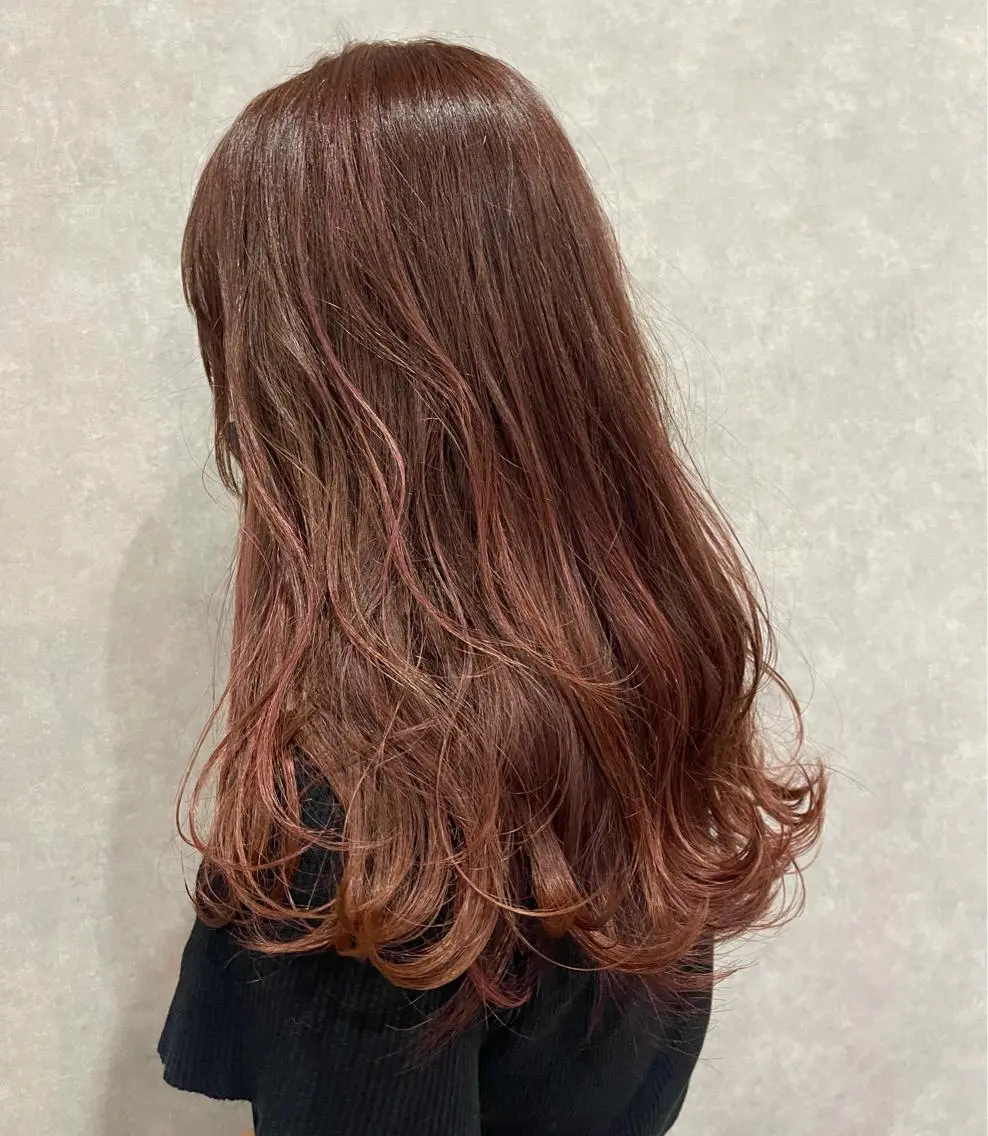 セミロング カット ヘアカラー トリートメント 一ノ瀬 暁のヘアスタイル