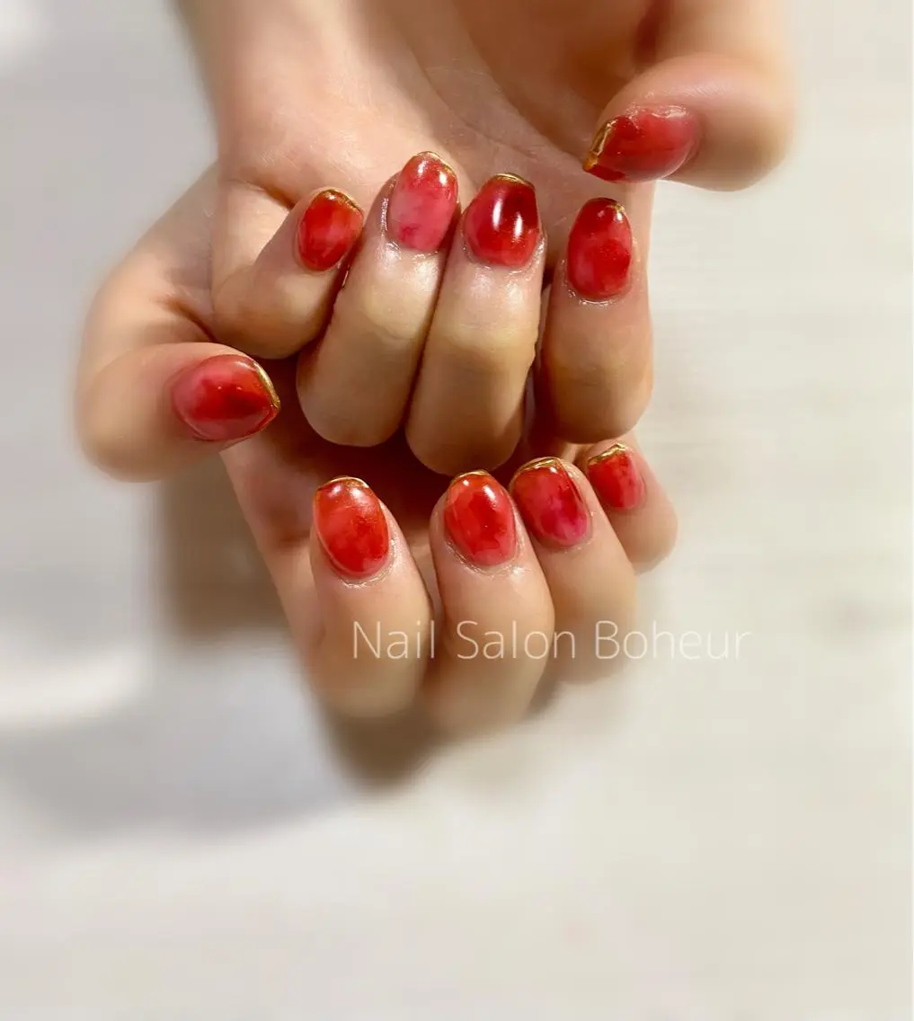 ネイル Nail Salon Bonheurのネイルデザイン